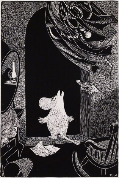 芬兰小说家、画家 Tove Jansson 作品一组 | www.moomin.com/en/tove-jansson