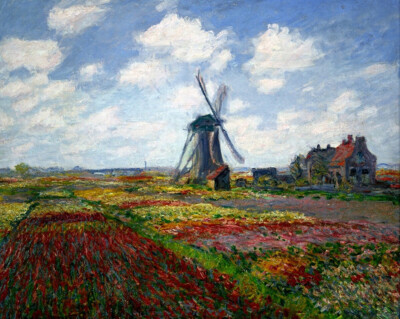 A Field of Tulips in Holland 1886