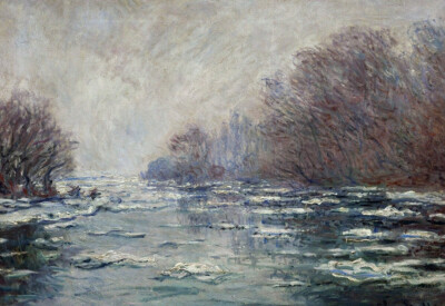 The Ice Breaking Near Vetheuil 1880