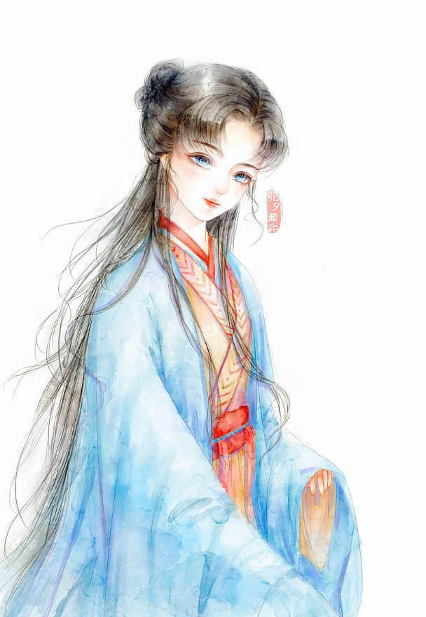 〔古风美人〕绘师：花夕颜