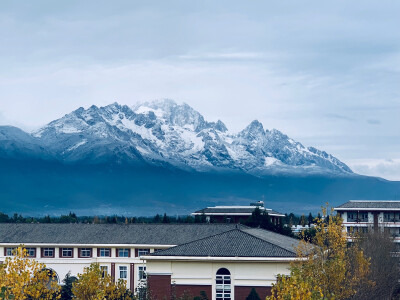 #丽江#
斜阳只与黄昏近
冬日暖阳
雪后玉龙山
