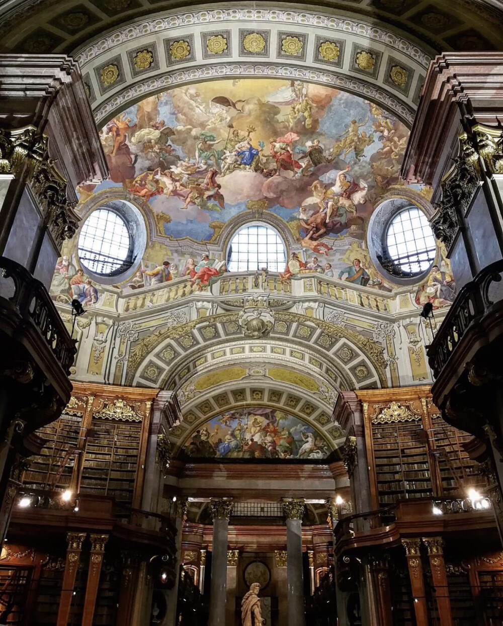 奥地利国立图书馆（Austrian National Library) ​​​