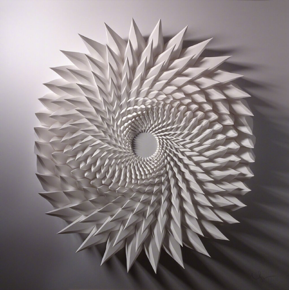 纸塑工程师 Matthew Shlian 的折纸艺术 | www.mattshlian.com