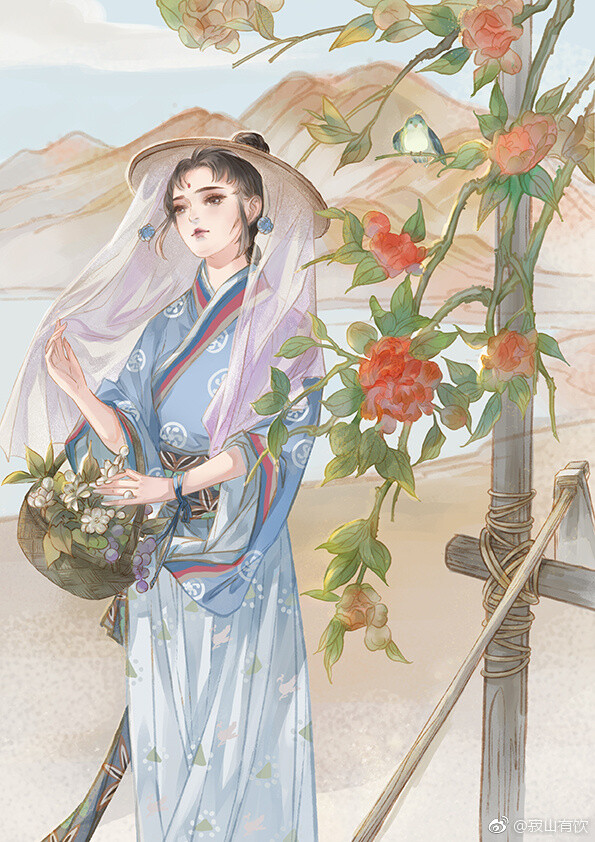 【古风美人】作者：寂山有饮