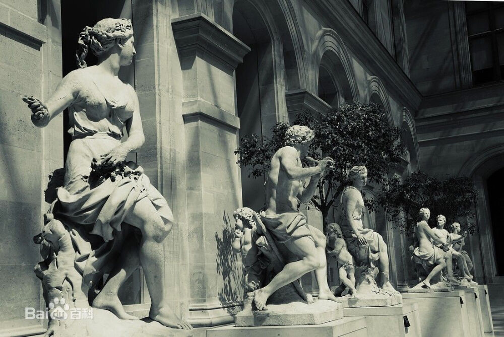 卢浮宫博物馆 展品及雕塑