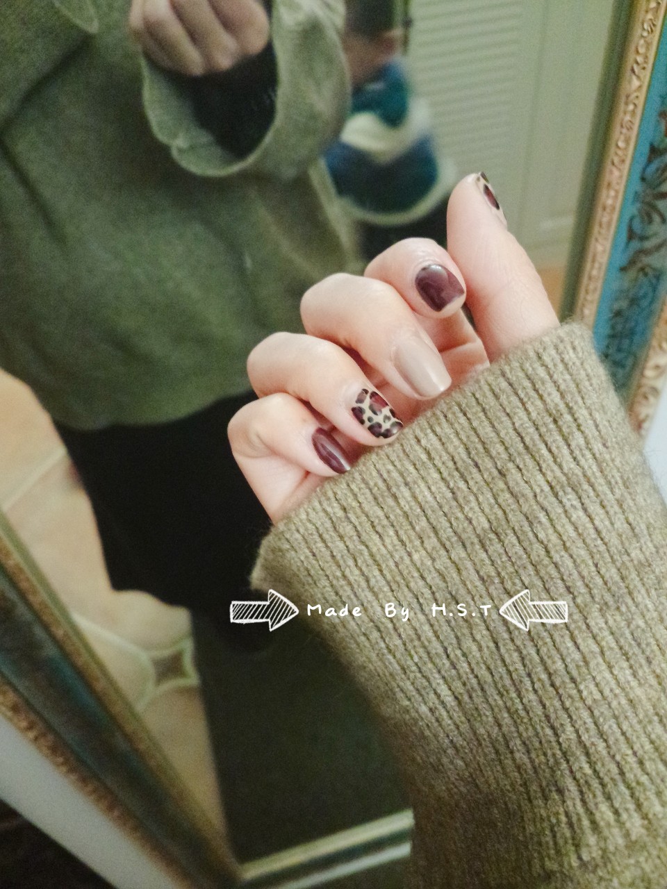 磨砂豹纹，冬季最适合