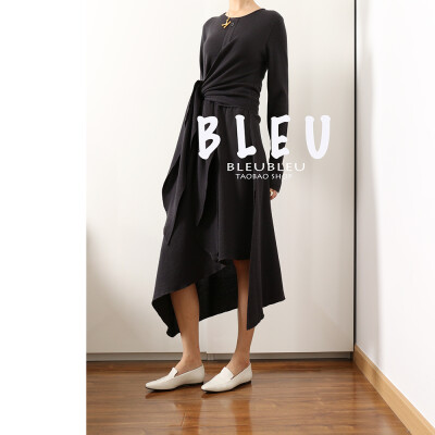 bleu 一眼相中 新宠法国设计针织warpdress