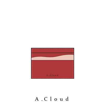 A.Cloud Double Personality Collection 便携撞色卡包