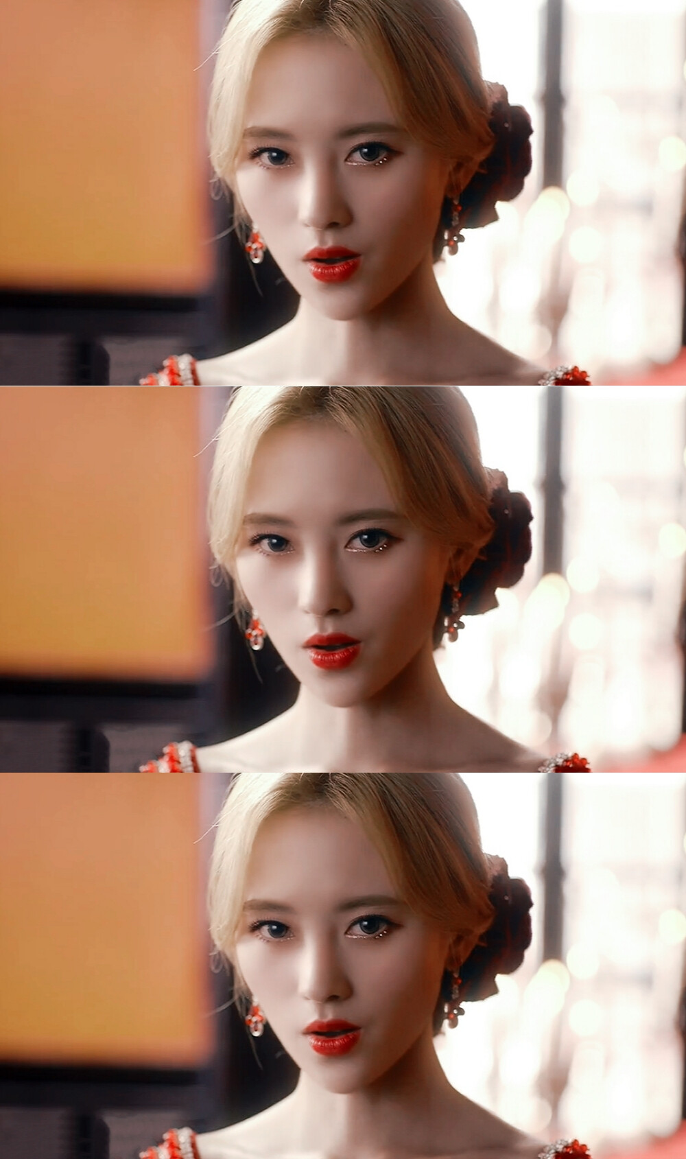 壁纸|鞠婧祎《公主披风》mv
无水印自截自修，抱图留赞♡