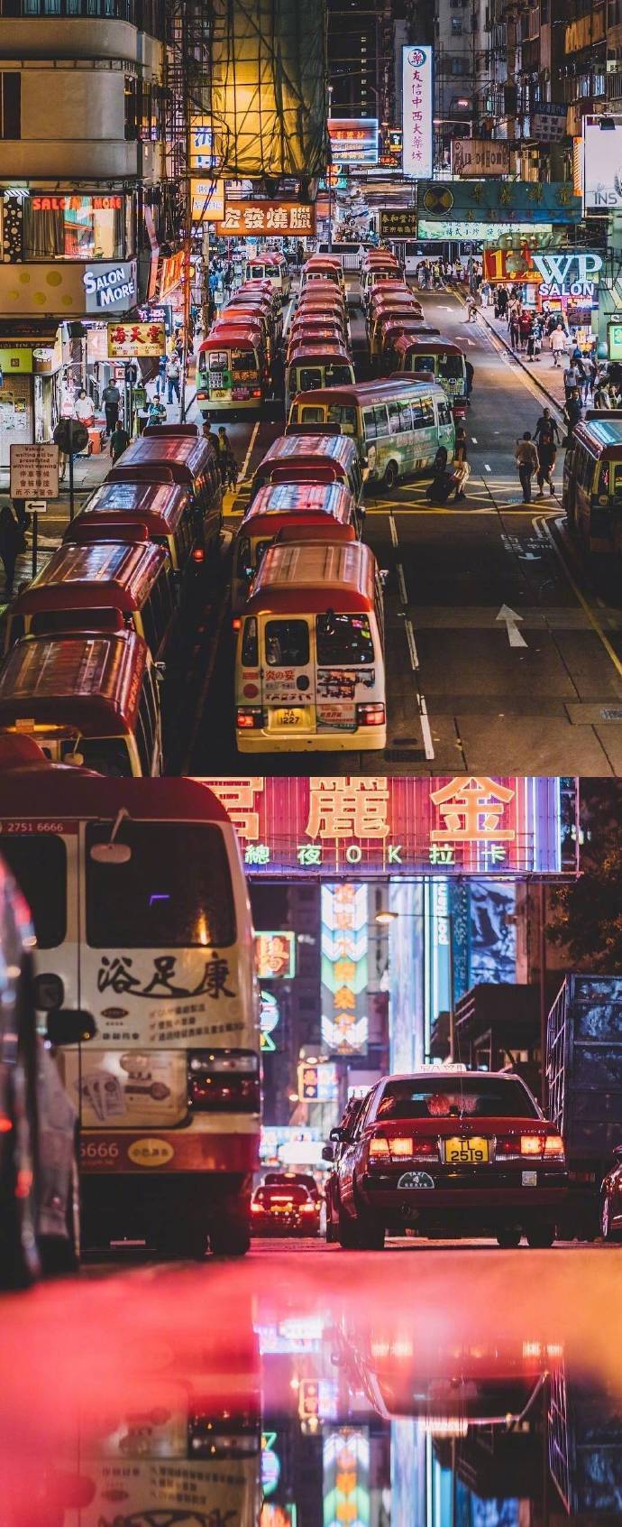 香港的街头，是港剧里熟悉的场景