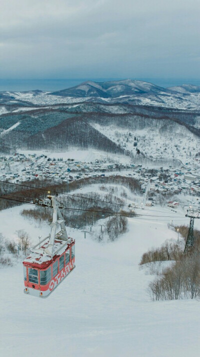 北海道雪景壁纸