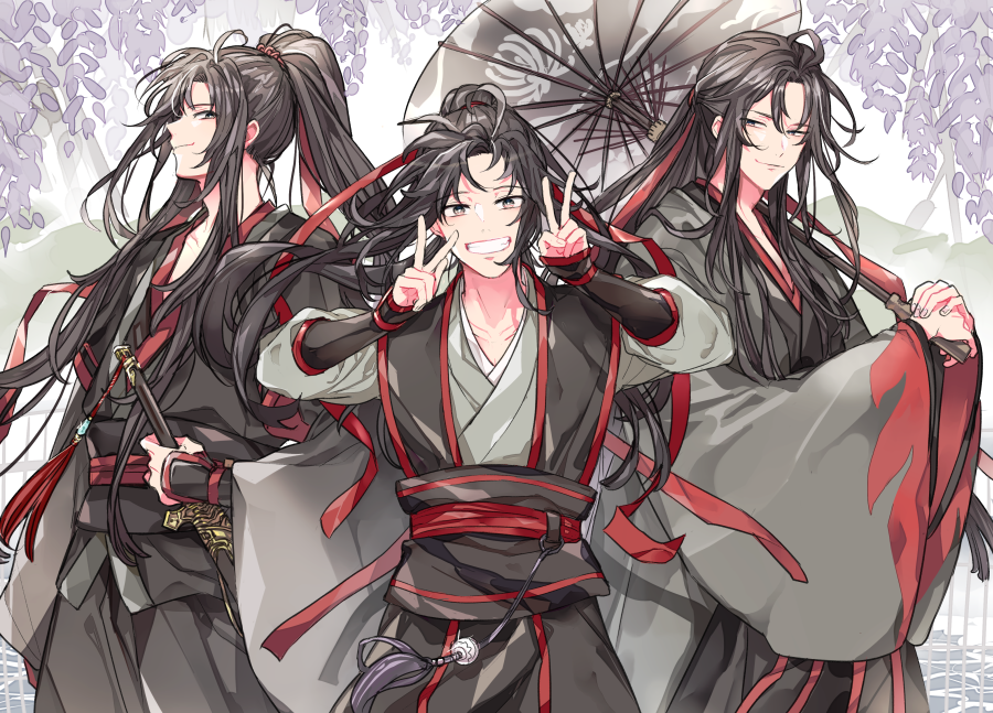 *魔*道*祖*师* 绘师：ダエ（p id=1630786） 本作品id=72324383