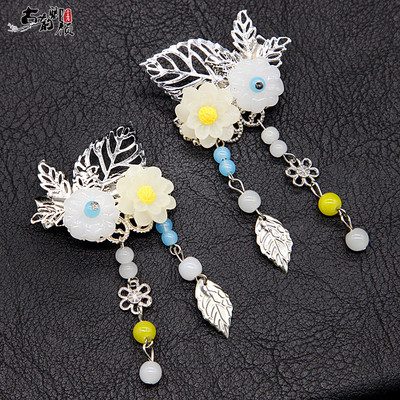 定制 【现货】古装古风古典古代发簪子步摇汉服流苏头饰发饰女宫廷发夹