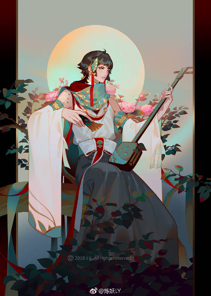 幸运之花拟人——十八学士茶花
茶花的花语：理想的爱，谦让，可爱，谨慎，了不起的魅力。
十八学士是茶花中的一个珍品。