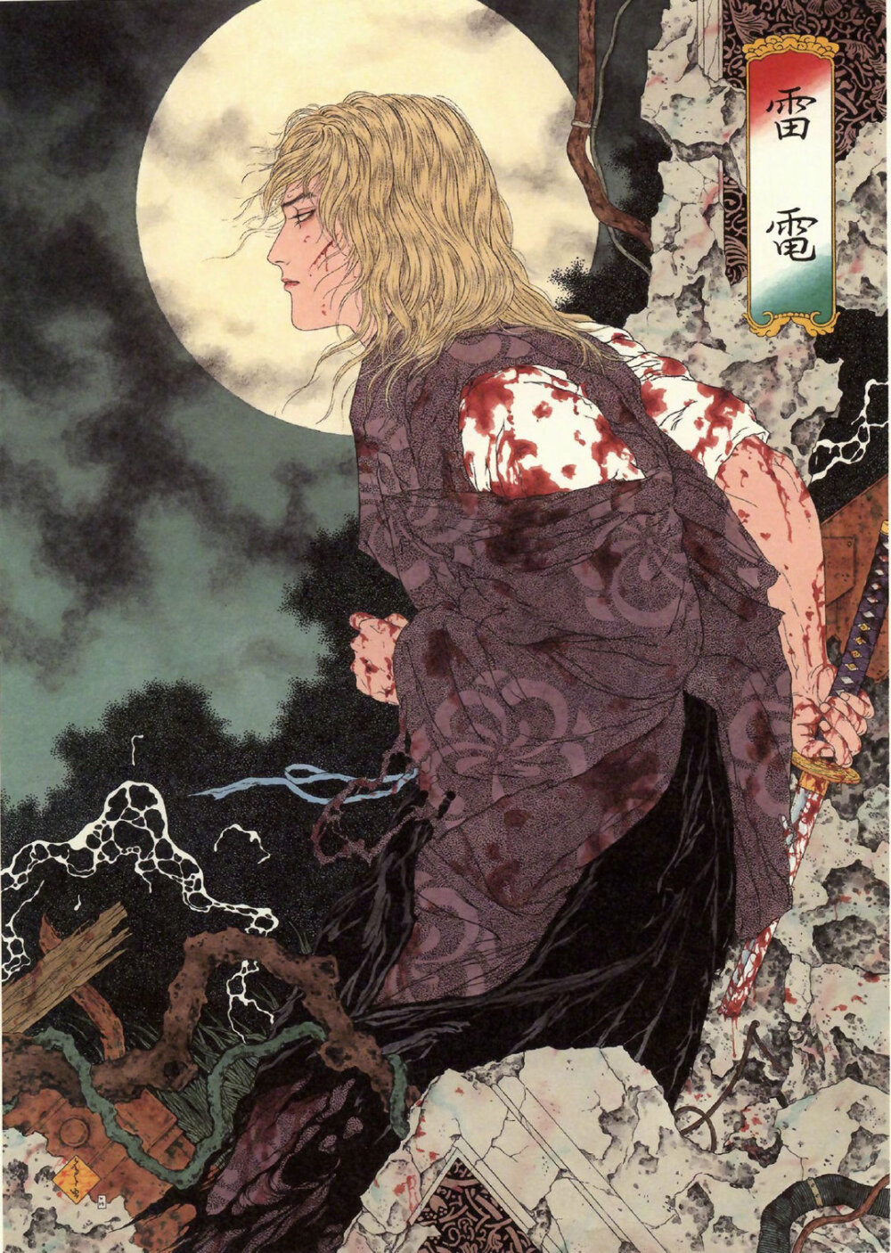 日本平成浮世绘绘画大师 山本タカト（Takato Yamamoto） 作品一组 | www.yamamototakato.com | 说实话，放他的作品还是有点忐忑的....