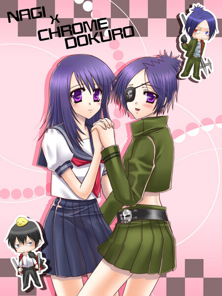 六道骸 凪 库洛姆·髑髅 云雀恭弥