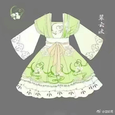 分享一组古风的小裙子作参考。√
来自：苍穹_黑手退散 ​​​​