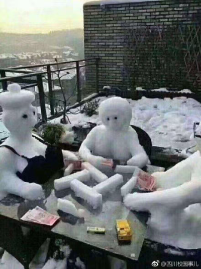 沙雕雪人⛄