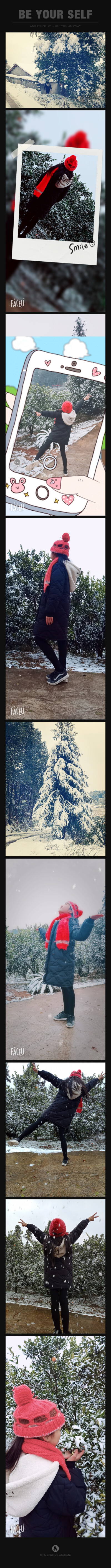 家乡美丽的雪！