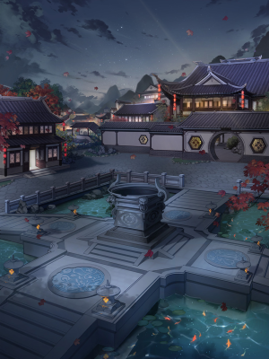 奇迹暖暖 巡游世界背景图，（拿图请留名，谢谢）