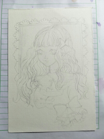 水彩纸真的不能擦呀