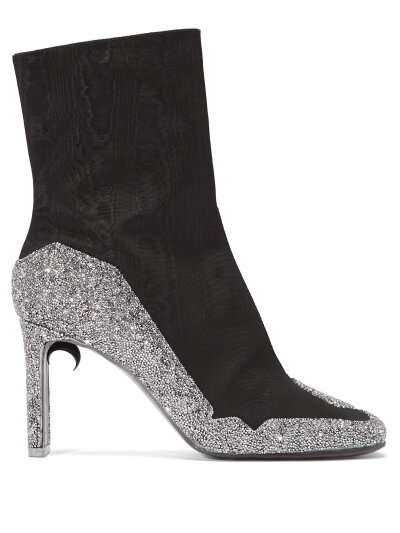 X Nicholas Kirkwood Swarovski-embellished boots | Marine Serre