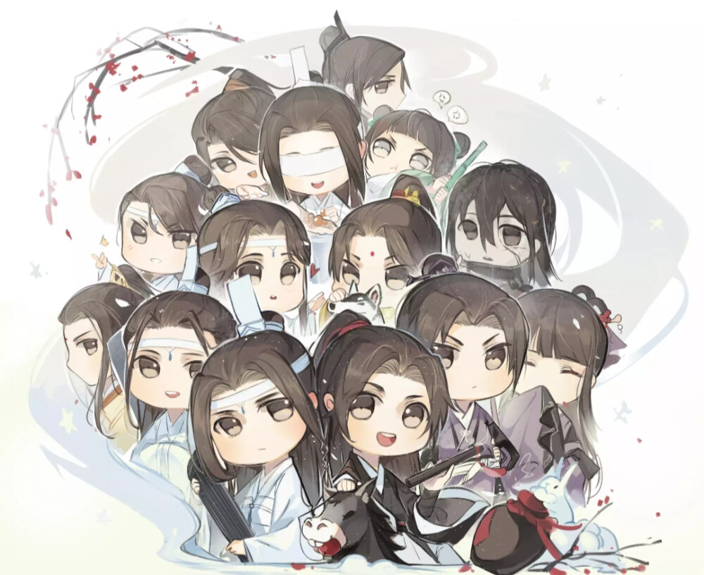 魔道祖师全家福高清图片