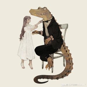 小姐姐与鳄鱼先生的日常
/ 日本插画师Rtono