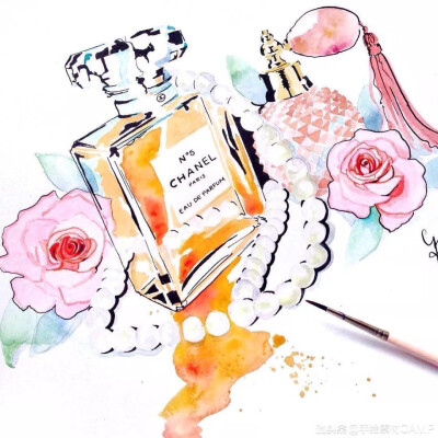 看到一组时尚插画很喜欢~
/By瑞典时尚插画师 Ramona Chantaf