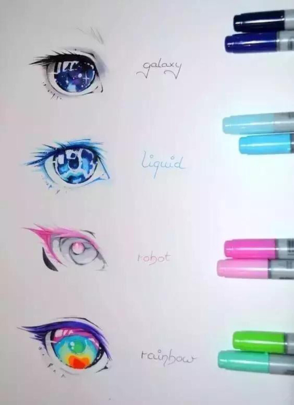 Lighane
来自德国一位概念艺术家
从小就特别喜欢画动漫人物
闪亮的色彩围绕着
犹如众星捧月
每一位的动漫女神人物在她笔下
萌翻全场
她的画作尤其对眼睛细节的刻画
尽显空灵、流动
看了她的画作，水平估计会提高不少