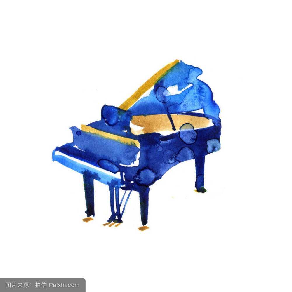 水彩钢琴
