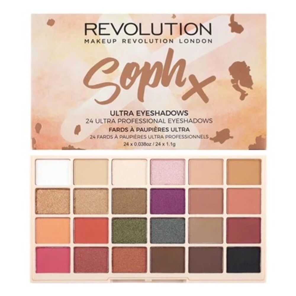 Makeup revolution 眼影盘
