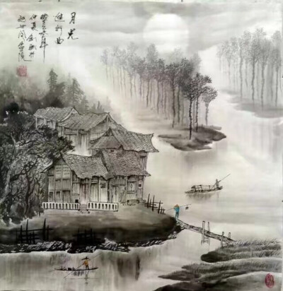 国画风景