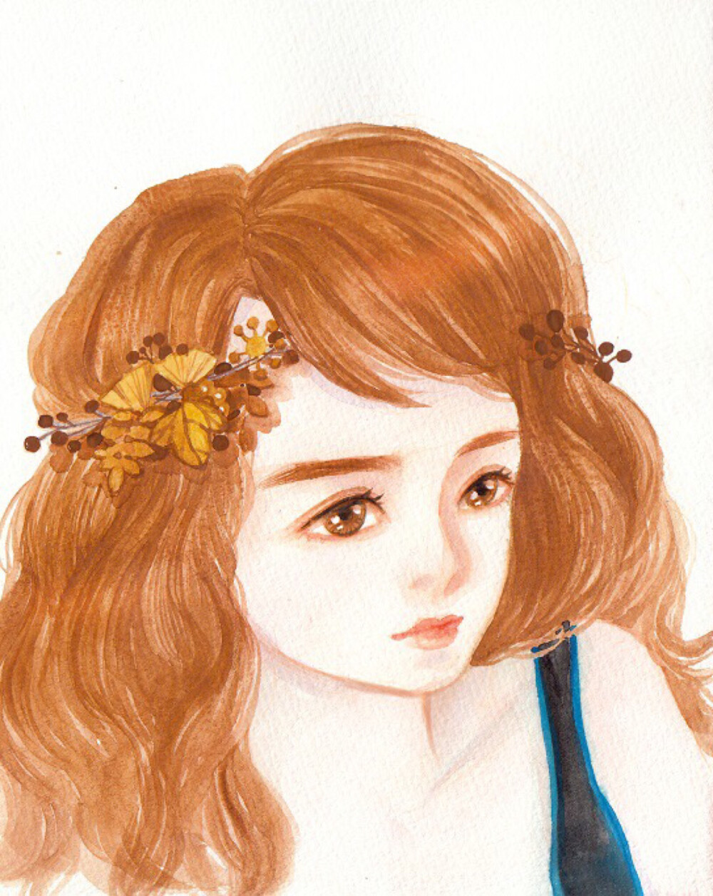 手绘美人 - 堆糖,美图壁纸兴趣社区