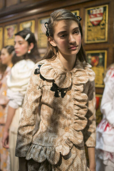 Simone Rocha Spring 2018 Backstage ​​​