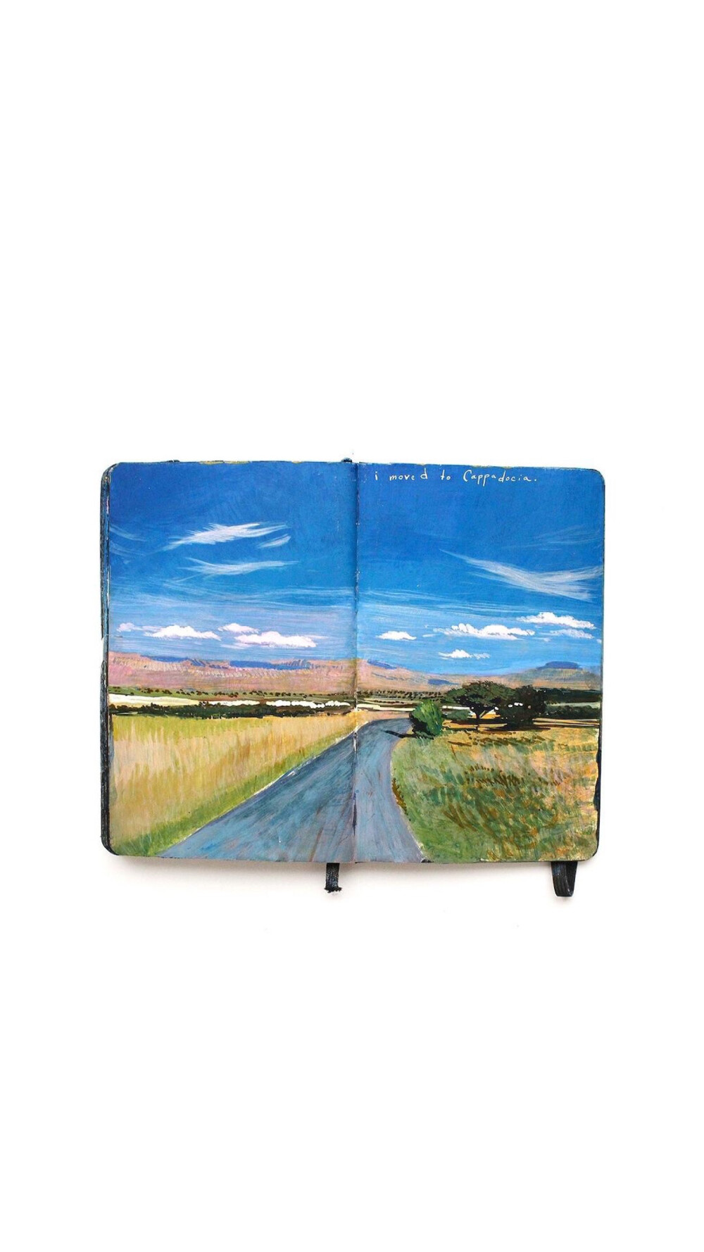 书本 绘画 风景