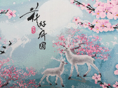 满钻钻石画，花好月圆，120✖️50