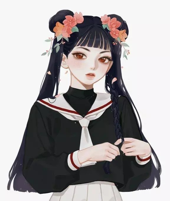 唯美 暗黑 精致细腻
韩国插画师twi：eriol_S2