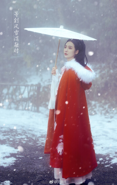 #汉服摄影##旧时光是个美人##重庆约拍#
——眉间雪
“桃树下
那年落雪为你唱一段乐府
信了人不如故
只如今 茫茫大雪之中等着谁回顾”
出境：@雯蚊小姐姐
摄影: @沈袭月_