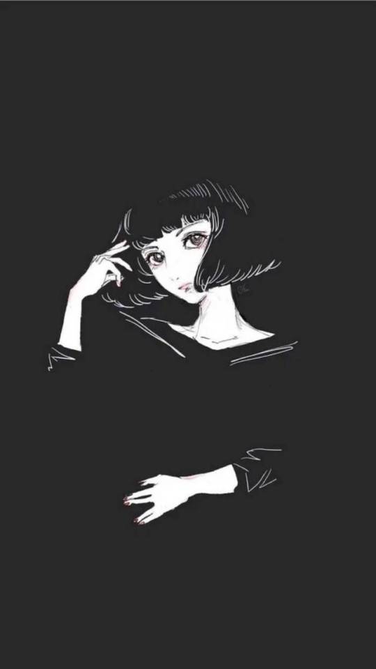 黑白与剪影