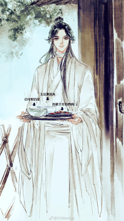  天官赐福 画师:STARember: