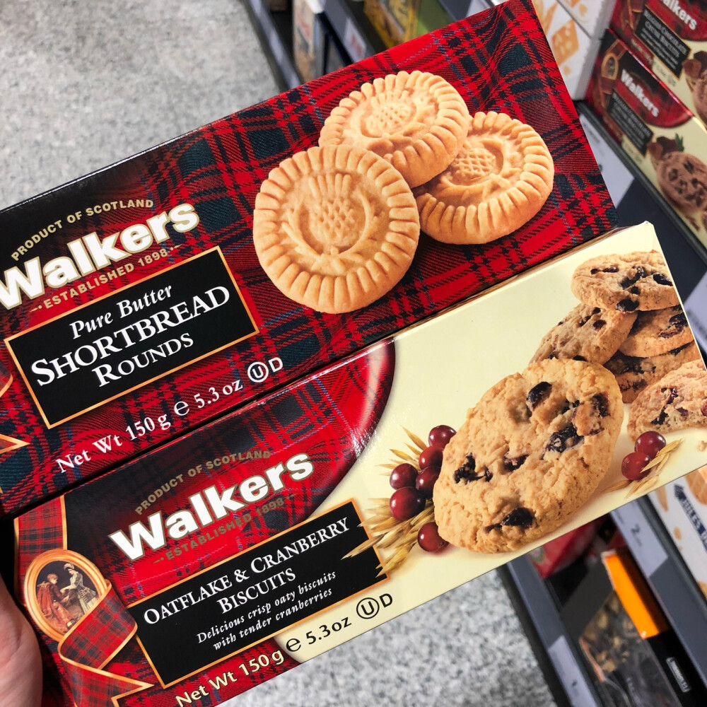 黄油味饼干 英国walkers 德国好像也没得买啊