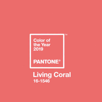 PANTONE 2019年度颜色【珊瑚橘 Living Coral】