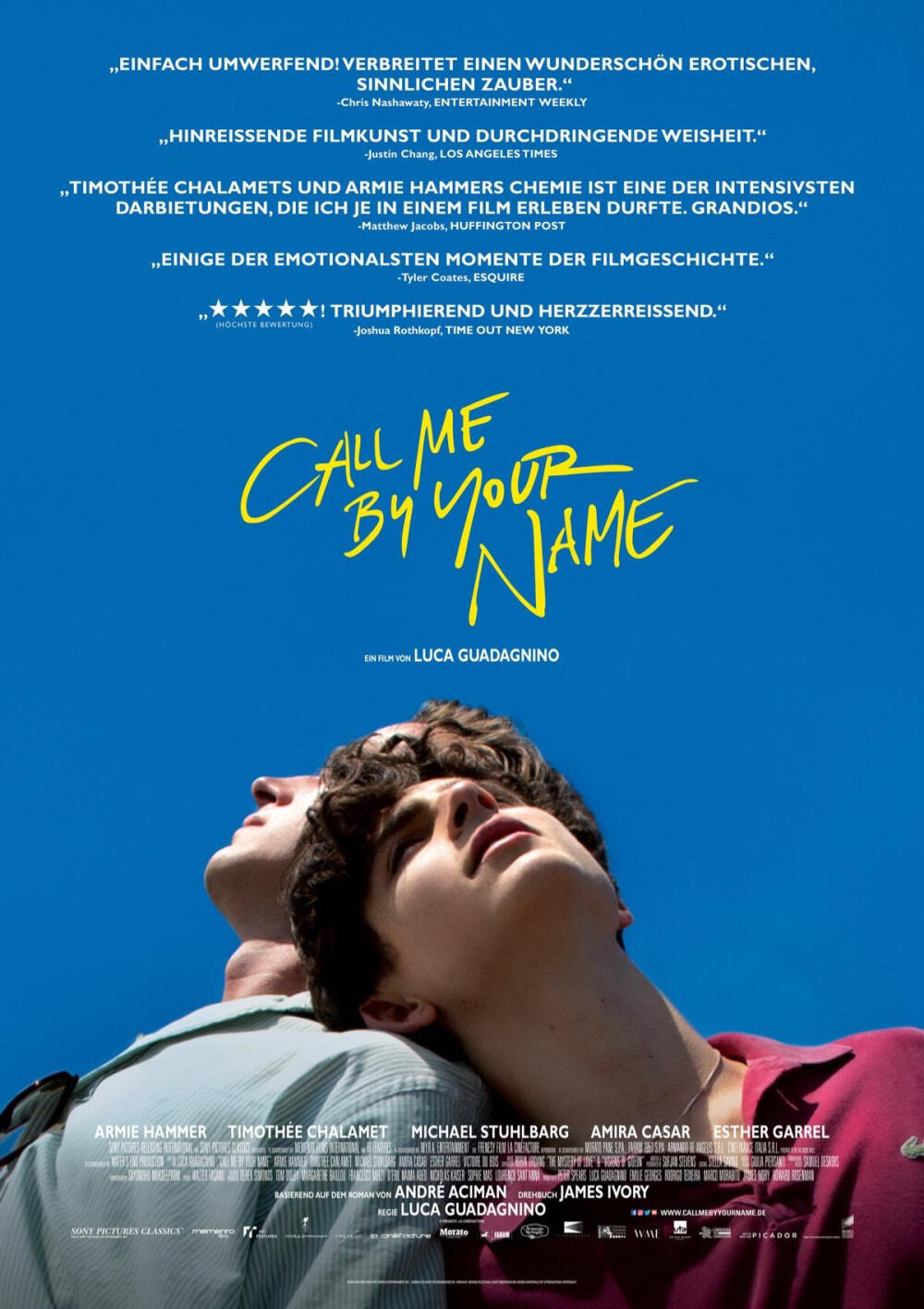 甜茶 Call me by your name 