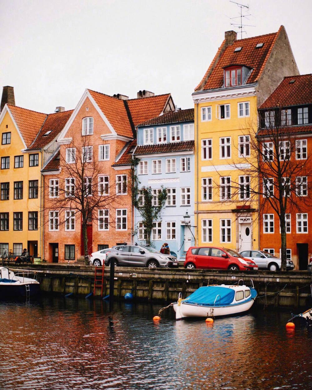 哥本哈根的街景。ins：mortenordstrom