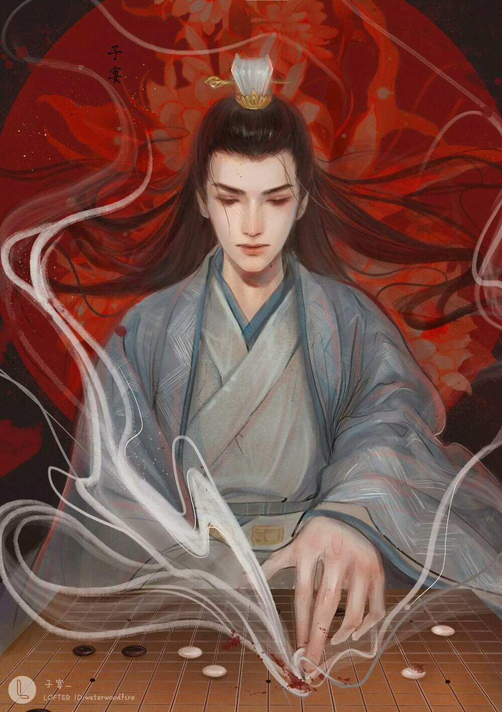 〔古风美男〕绘师：子宴