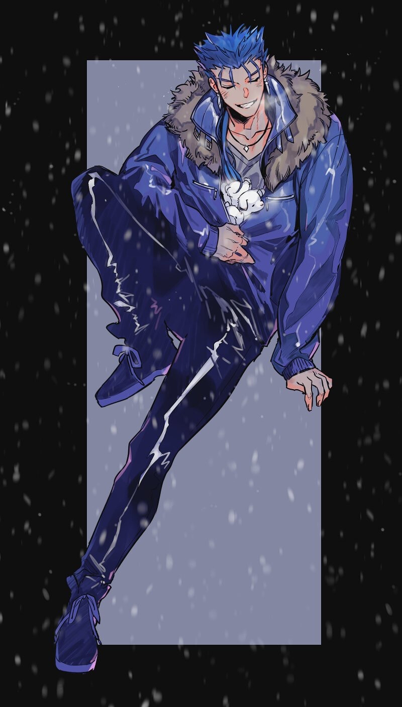 FGO 库丘林 画师 G0RINGO/ジオリンゴ (twi@… - 高清图片，堆糖，美图壁纸兴趣社区