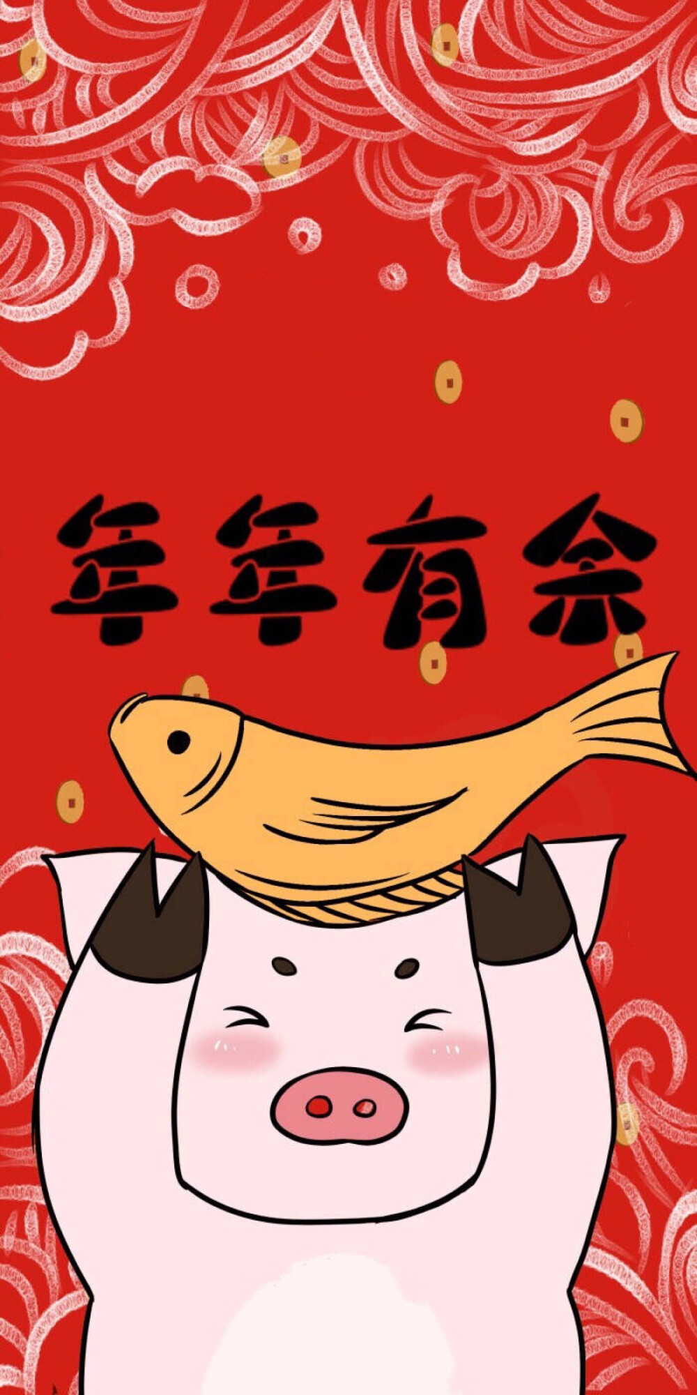 Happy New Year 2019 新年快乐 除夕 新年壁纸 新年愿望 新年祝福 春节壁纸 素材(◕‿◕✿