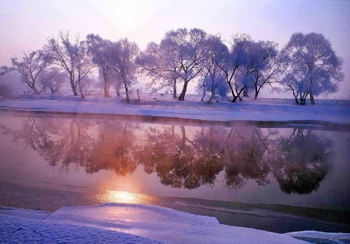 寒江雪柳，玉树琼花 …