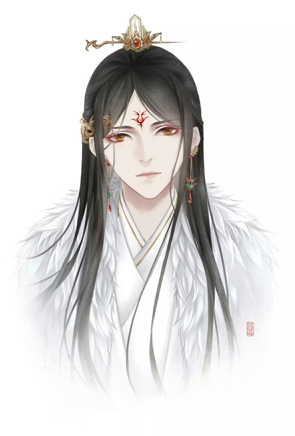 古风美男绘师将泽